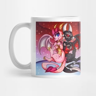 Cynder & Ember the dragon Mug